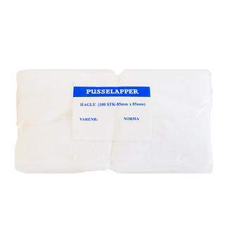 Pusselapper Hagle/Universal 85x85mm 100 stk